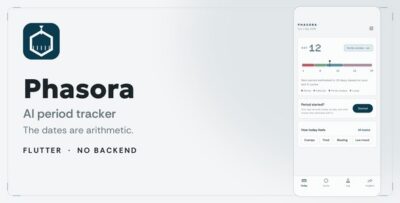 Phasora | Flutter AI Period Tracker App Template