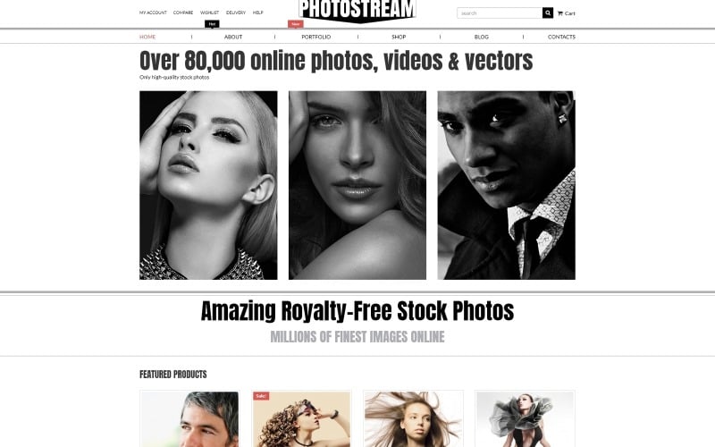 Photo Stock WooCommerce Theme Photo Stock WooCommerce Theme