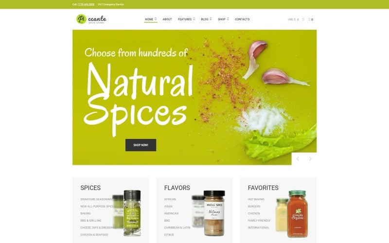 Piccante - Spices Store Elementor WooCommerce Theme Piccante - Spices Store Elementor WooCommerce Theme