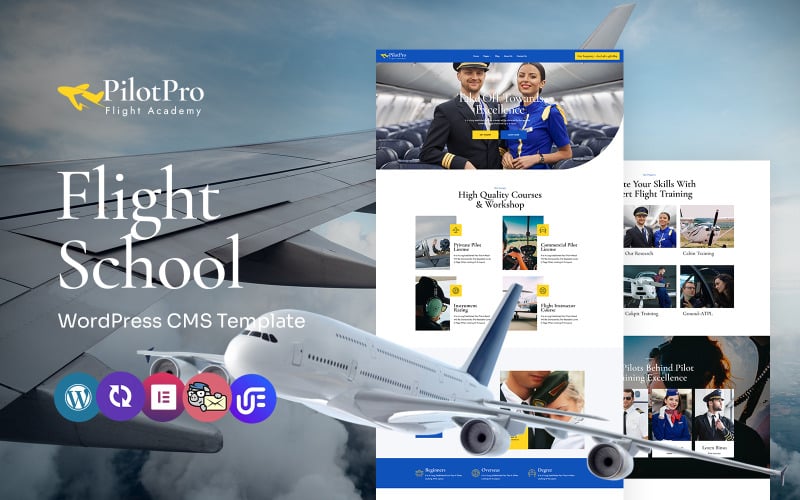 PilotPro - Private Airline Charters and Flight School Multipurpose WordPress Elementor Theme PilotPro - Private Airline Charters and Flight School Multipurpose WordPress Elementor Theme