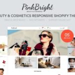 Pinkbright - Beauty and Cosmetics Responsive Shopify Theme