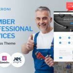 Piperoni - Plumber Services WordPress Theme for Home Repair Website