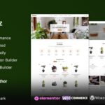 Plantz - Nursery, Gardening and Houseplants WooCommerce Elementor Theme