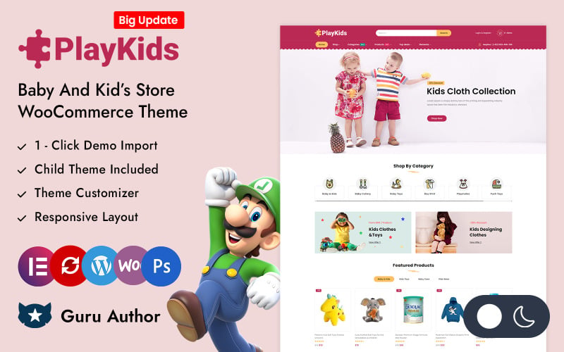 Playkids - Baby & Kids Store Elementor WooCommerce Responsive Theme Playkids - Baby & Kids Store Elementor WooCommerce Responsive Theme