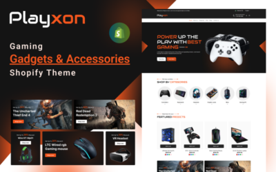 Playxon - Gaming Gadgets & Accessories Shopify Horizon Theme