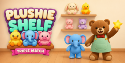 Plushie Shelf: Triple Match | 5000 Levels HTML5 Puzzle Game