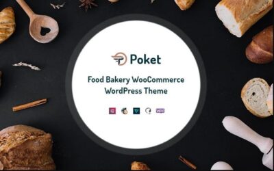 Poket -  Food Bakery, Cafe Woocomerce Responsive WP Theme