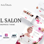 Poli Nails - Nail Salon WordPress Elementor Theme for Manicure Website