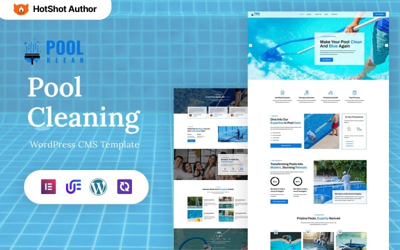 Pool Klean - Pool Cleaning And Pool Repair WordPress Elementor Theme Pool Klean - Pool Cleaning And Pool Repair WordPress Elementor Theme