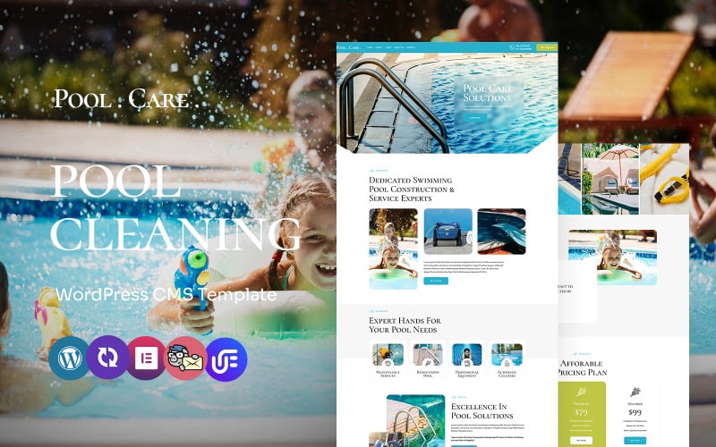 Poolcare - Modern Swimming Pool Cleaning and Maintenance Service WordPress Elementor Theme Poolcare - Modern Swimming Pool Cleaning and Maintenance Service WordPress Elementor Theme