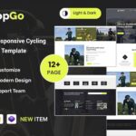 Popgo – Bike Racing & Cycling Event HTML5 Template