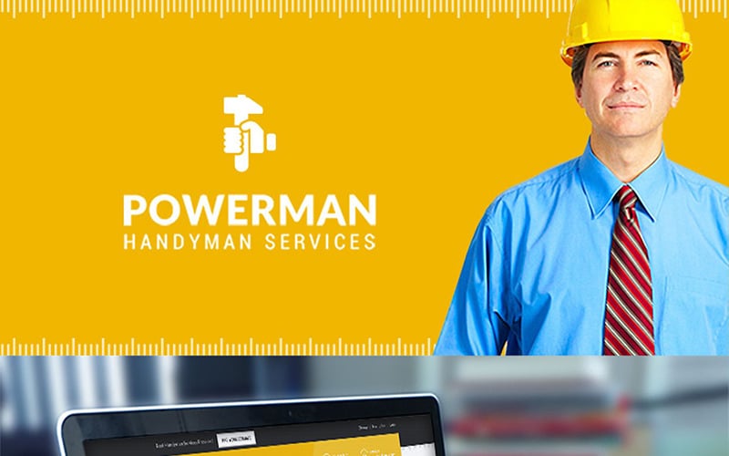 Powerman - Handyman Website Template Powerman - Handyman Website Template