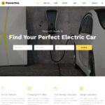 PowerOne - Electric Cars Classic Multipage HTML5 Website Template