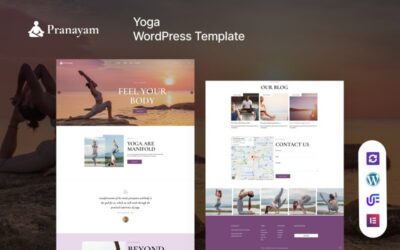 Pranayam - Yoga And Meditation WordPress Elementor Theme