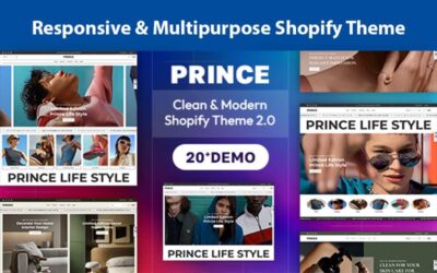 Prince - Responsive and Multipurpose Shopify theme for all stores