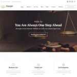 Principle - Law Ready-to-Use Website Template