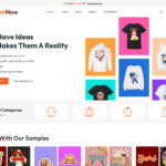 PrintNow - Print Shop & Custom T-shirt Designer WordPress Theme