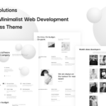 ProDev Solutions - Web Development WordPress Theme for Software Development Company Website