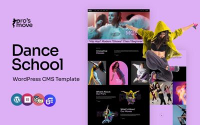 Prosmove - Dance School And Studio Multipurpose WordPress Elementor Theme