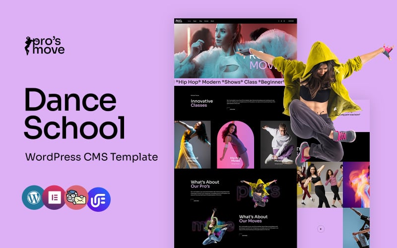 Prosmove - Dance School And Studio Multipurpose WordPress Elementor Theme Prosmove - Dance School And Studio Multipurpose WordPress Elementor Theme