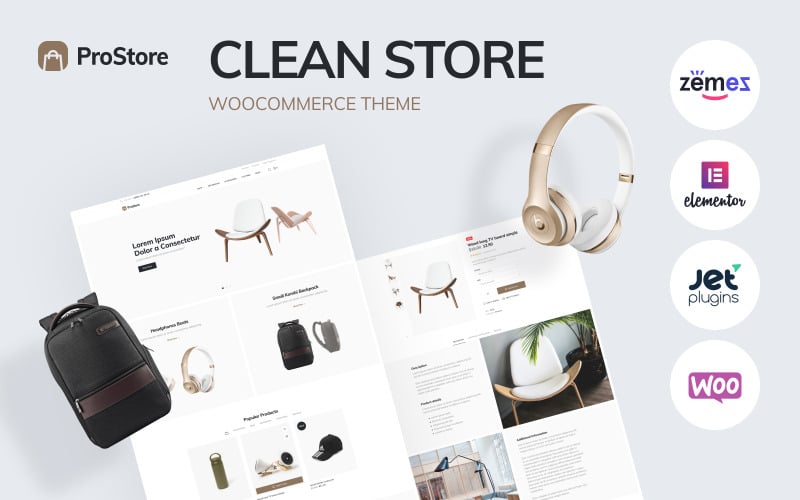ProStore - clean store template for WooCommerce with Elementor ProStore - clean store template for WooCommerce with Elementor