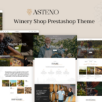 Ps Asteno Elementor - Winery Shop Prestashop Theme