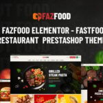 Ps Fazfood Elementor - Fastfood & Restaurant  Prestashop Theme