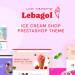 Ps Lebagol Elementor - Ice cream Shop Prestashop Theme