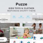 Puzze - Kids Toys & Clothes Responsive Shopify Theme