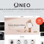 Qnea - Minimal & Clean Watch Store Shopify Theme