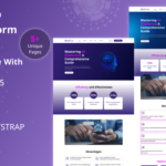 Qubit.io AI Platform HTML5 Bootstrap Website Template
