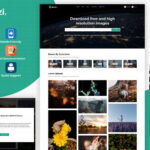 Quickzi - Creative Photography, Vectors & PSD Downloads Wordpress Theme