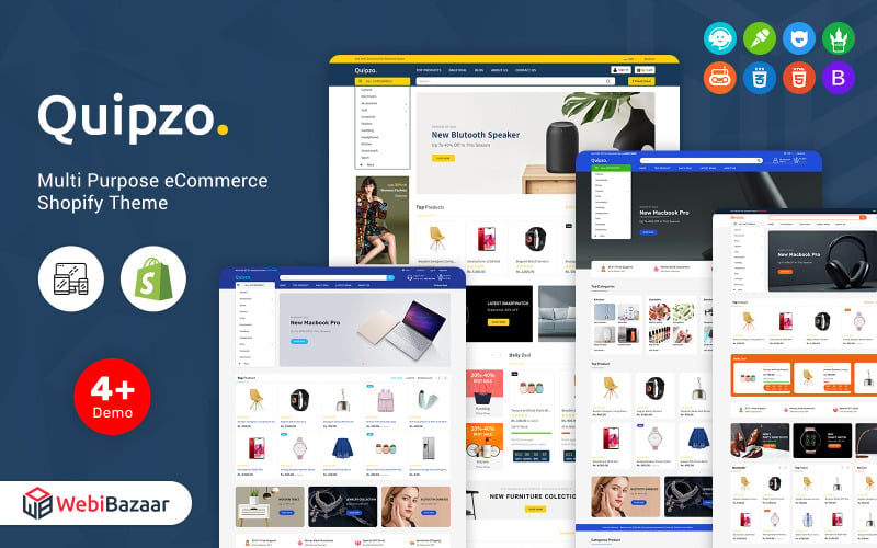 Quipzo - Modern & MultiPurpose Shopify Theme Quipzo - Modern & MultiPurpose Shopify Theme