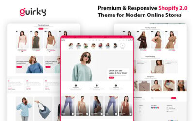 Quirky - A Bold & Elegant Shopify Theme for Fashion & Intimate Wear