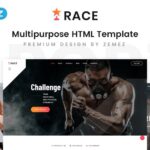 Race - Sports Event Creative Multipurpose HTML5 Website Template