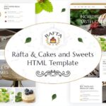 Rafta – Cakes and Sweets Website Template