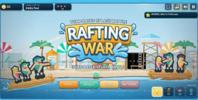 Rafting War | Water Park Battle HTML5 Game