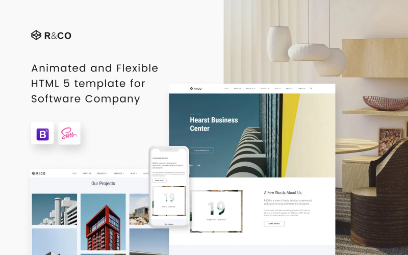R&CO - Architecture and Construction Website Template R&CO - Architecture and Construction Website Template