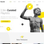 Recordo - Music Studio Creative Multipage HTML Website Template