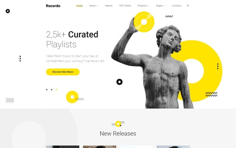 Recordo - Music Studio Creative Multipage HTML Website Template Recordo - Music Studio Creative Multipage HTML Website Template