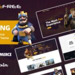 Refree Game and eSports WooCommerce Theme