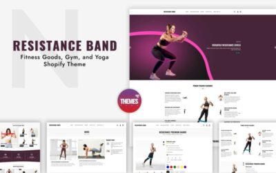 Resistance Band – One Product Shopify Theme