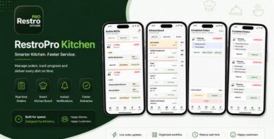 Restro Kitchen - Restaurant Kitchen and KOT Management App