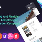 ReTown - Construction Company Responsive Website Template