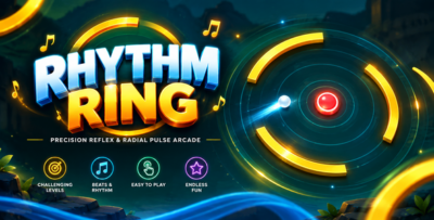 Rhythm Ring | HTML5 Reflex and Pulse Arcade Game