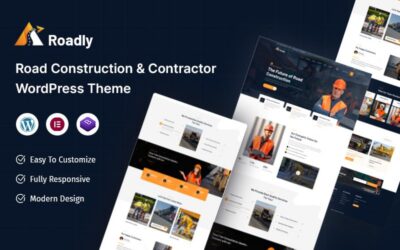 Roadly – Road Construction & Contractor WordPress Theme