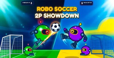 Robo Soccer 2P | HTML5 Game