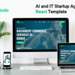 Roboto - AI and IT Startup Agency React Website Template