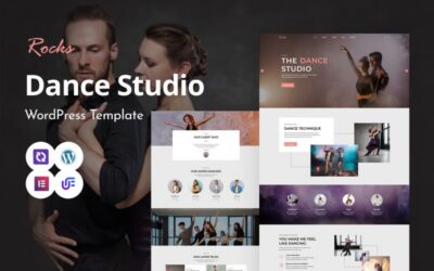 Rocks - Dancing Academy And Dancing Studio WordPress Elementor Theme