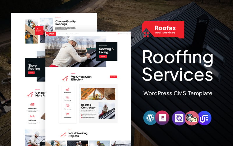 Roofax - Roofing Care Company WordPress Elementor Theme Roofax - Roofing Care Company WordPress Elementor Theme